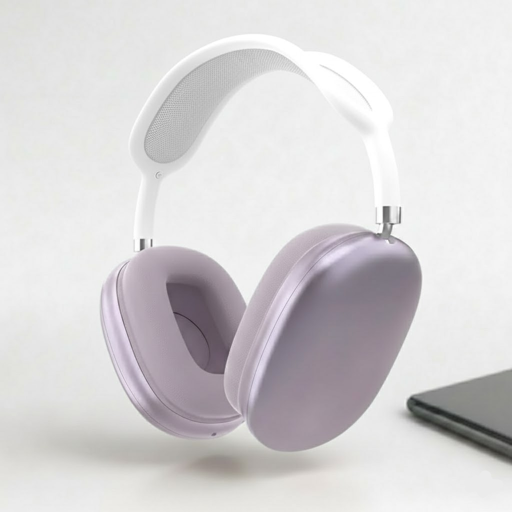 Auriculares inalámbricos con cancelación de ruido, tipo diadema, Bluetooth