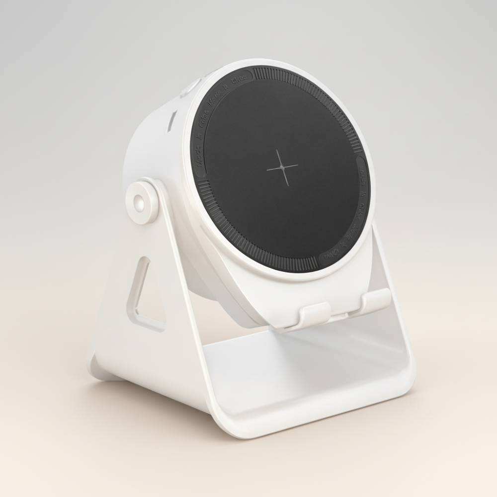Altavoz Bluetooth Soporte para Teléfono con Carga Inalámbrica por Inducción
