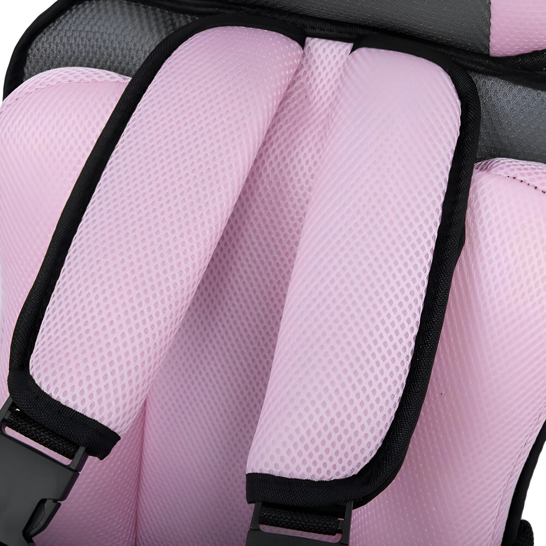 Asiento elevador portátil para coche, asiento de apoyo para niños en viajes