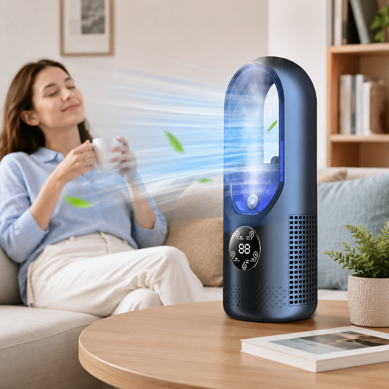 Aire Acondicionado Portátil Mini Eficiente en Energía