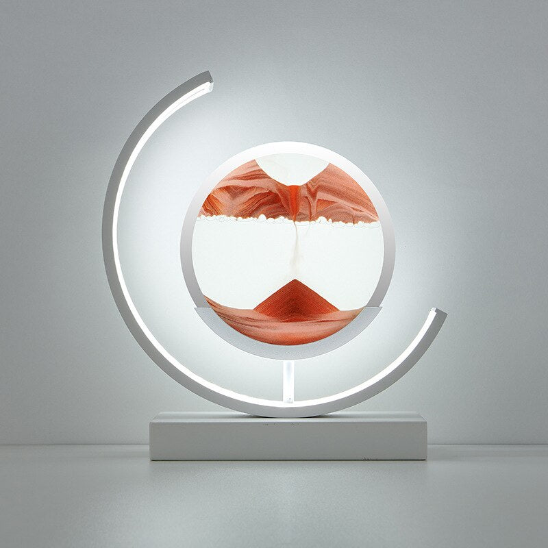 Sandlight | Lámpara de mesa LED de arena movediza