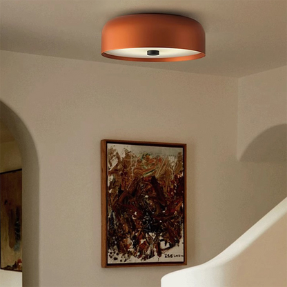 Lámpara de Techo Retro Nórdica | Plafón LED Minimalista