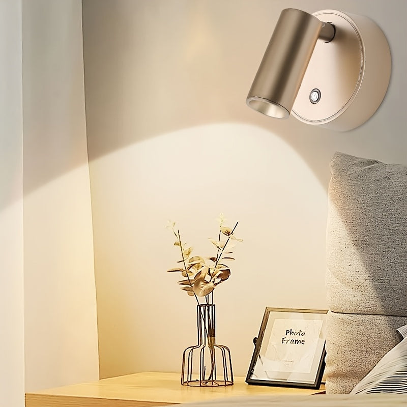 Luz de Pared Magnética Recargable | Control Táctil y Diseño Inalámbrico