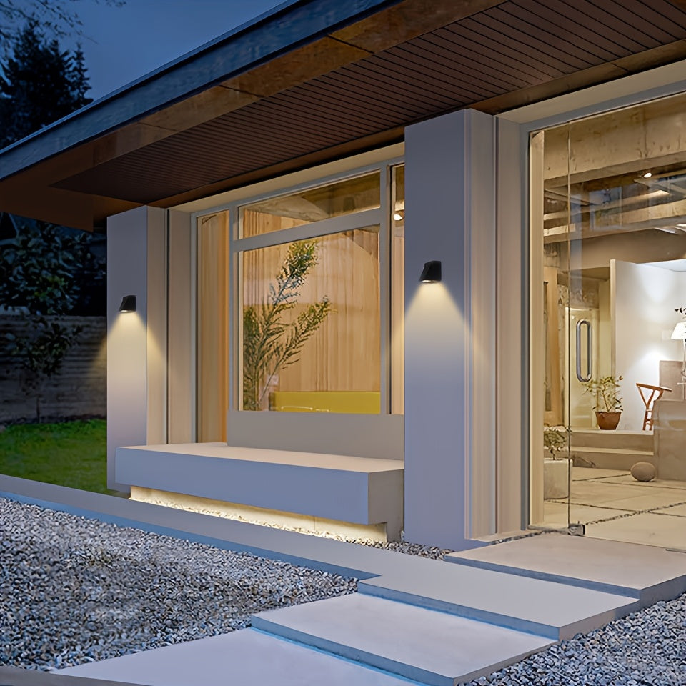 Lámpara de Pared Exterior LED Moderna | Iluminación Decorativa Impermeable 3W / 6W