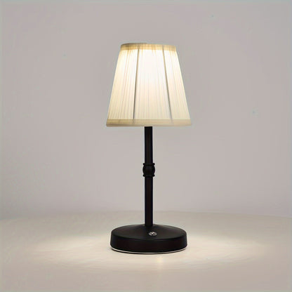 Lámpara de Mesa Inalámbrica de Latón Antiguo | Luz LED Táctil Recargable