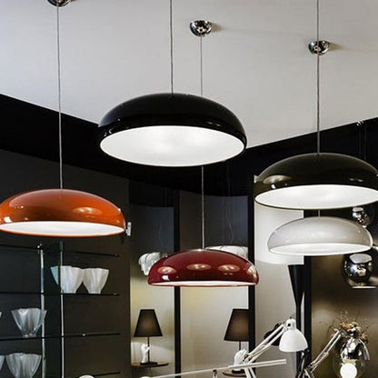Lámpara Colgante Artística Lira Deco | Lámpara de Techo Moderna de Metal