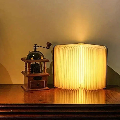 Lámpara de Mesa Lumibook | Luz Recargable Plegable 360°