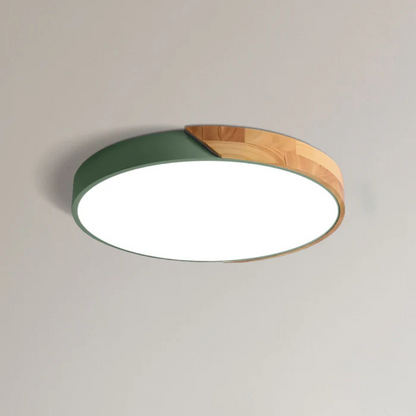 Lámpara de Techo LED | Diseño Moderno Nórdico de Madera