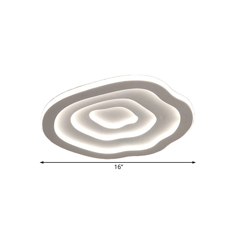 Lámpara de Techo LED Ripple | Luz Moderna de Montaje Empotrado