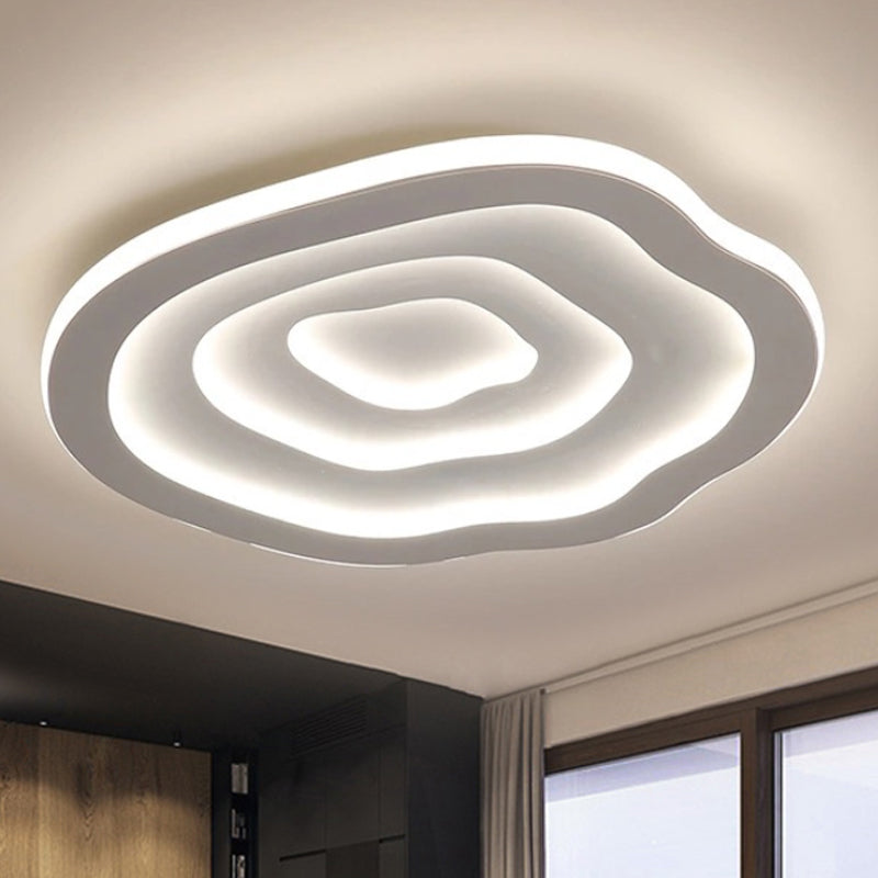 Lámpara de Techo LED Ripple | Luz Moderna de Montaje Empotrado