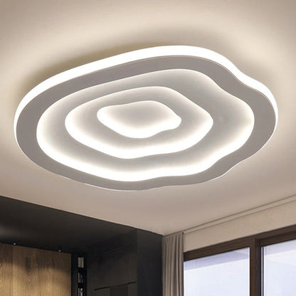 Lámpara de Techo LED Ripple | Luz Moderna de Montaje Empotrado