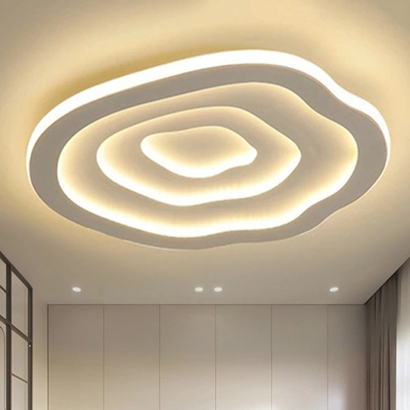 Lámpara de Techo LED Ripple | Luz Moderna de Montaje Empotrado