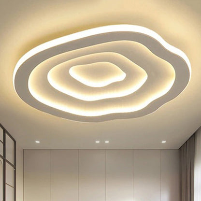Lámpara de Techo LED Ripple | Luz Moderna de Montaje Empotrado