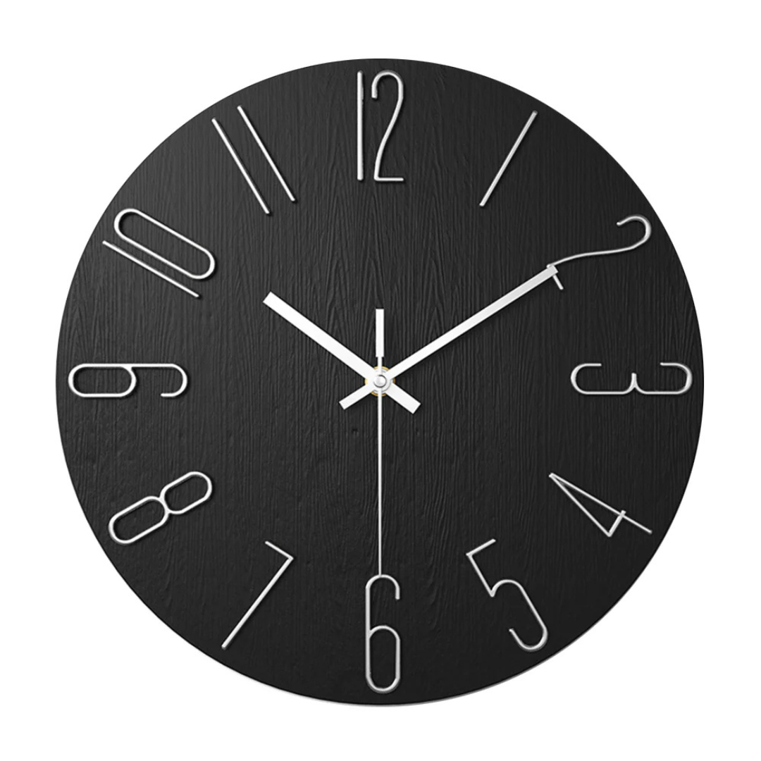 Reloj de Pared Moderno Noble | Diseño Minimalista en Dorado