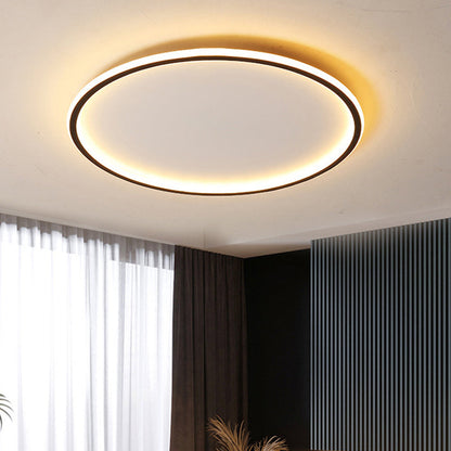 Lámpara de techo LED Nordic Disc | Lámpara moderna de montaje empotrado