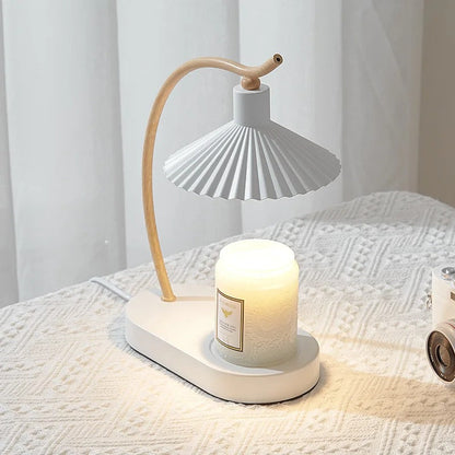 Lámpara calentadora de velas Vanessa | Ambiente nórdico elegante