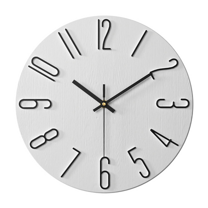Reloj de Pared Moderno Noble | Diseño Minimalista en Dorado