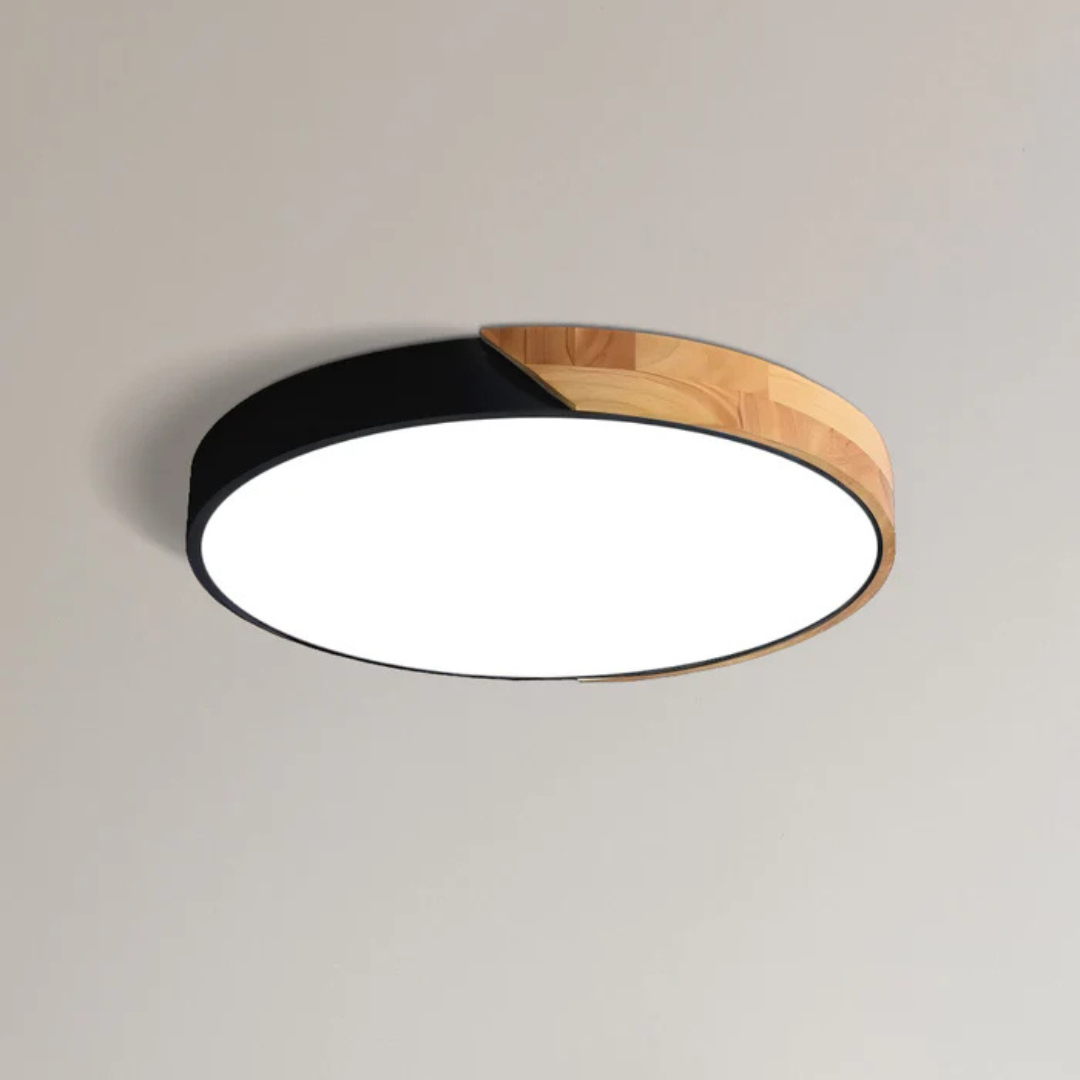Lámpara de Techo LED | Diseño Moderno Nórdico de Madera