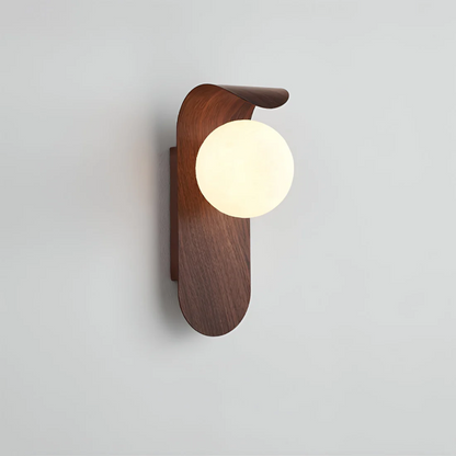 Lámpara de Pared LED Escandinava Icar | Diseño Minimalista de Madera