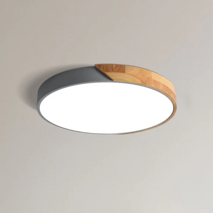 Lámpara de Techo LED | Diseño Moderno Nórdico de Madera