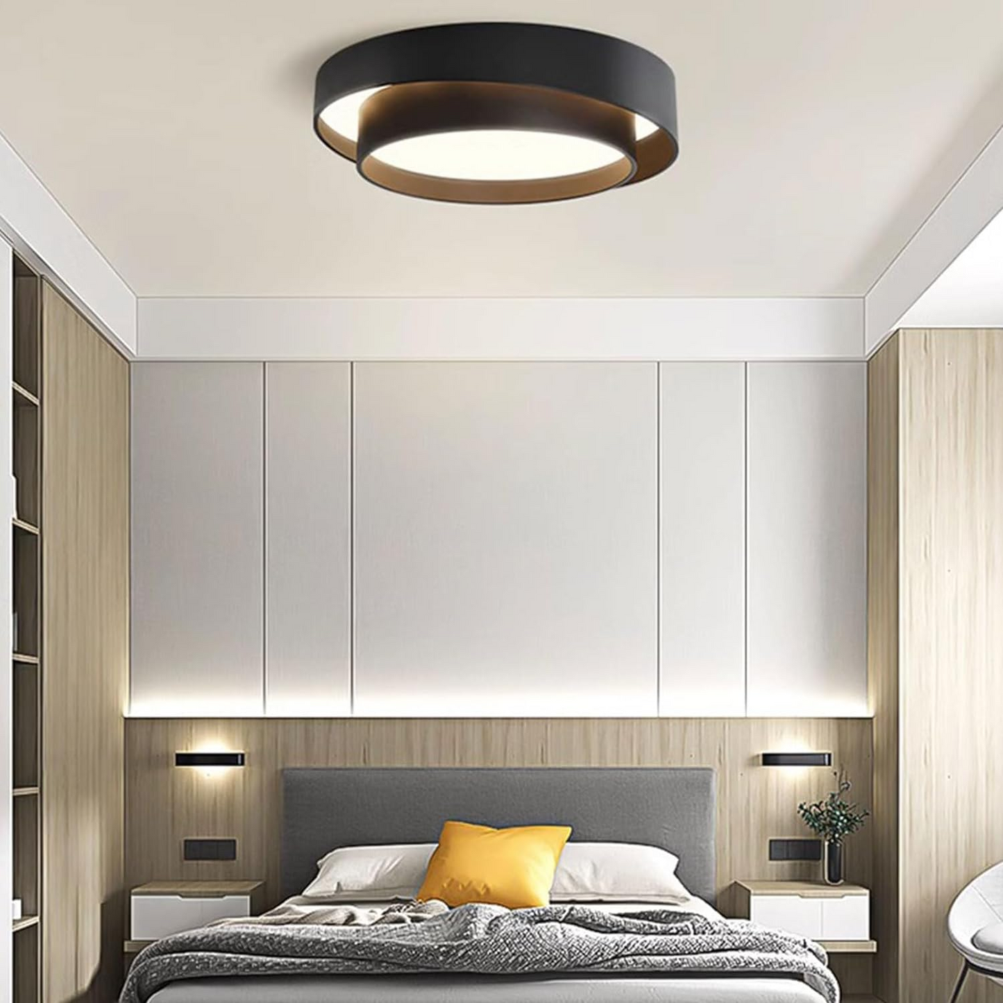 Lámpara de Techo LED Redonda Nórdica | Diseño Moderno Minimalista