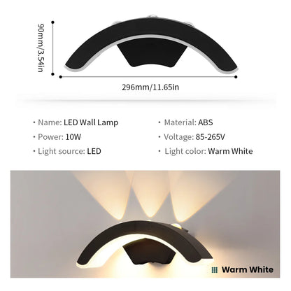 StormLite | Lámpara de Pared Exterior Impermeable | Farol de Pared Exterior Negro
