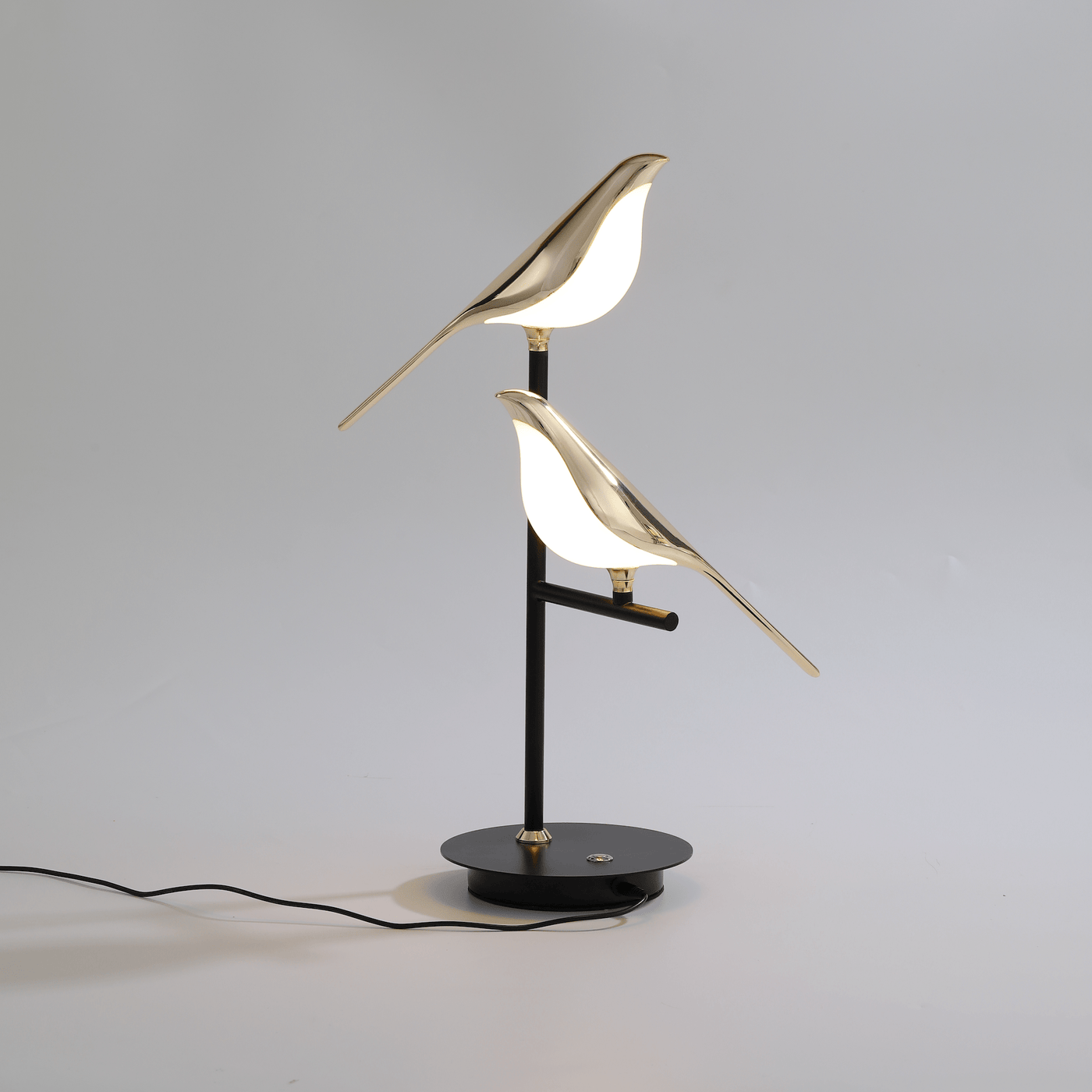 Lámpara de Pared Golden Birdlight | Aplique de Pared Nórdico Moderno con LED
