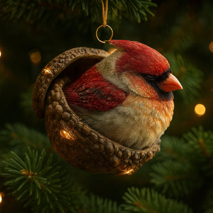 Adornos Navidad Animales Bosque Bellota Árbol