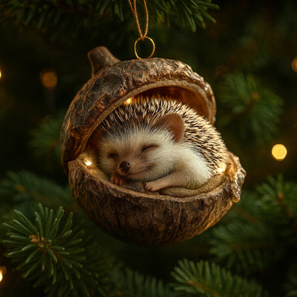 Adornos Navidad Animales Bosque Bellota Árbol