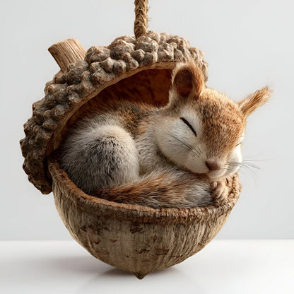 Adornos Navidad Animales Bosque Bellota Árbol