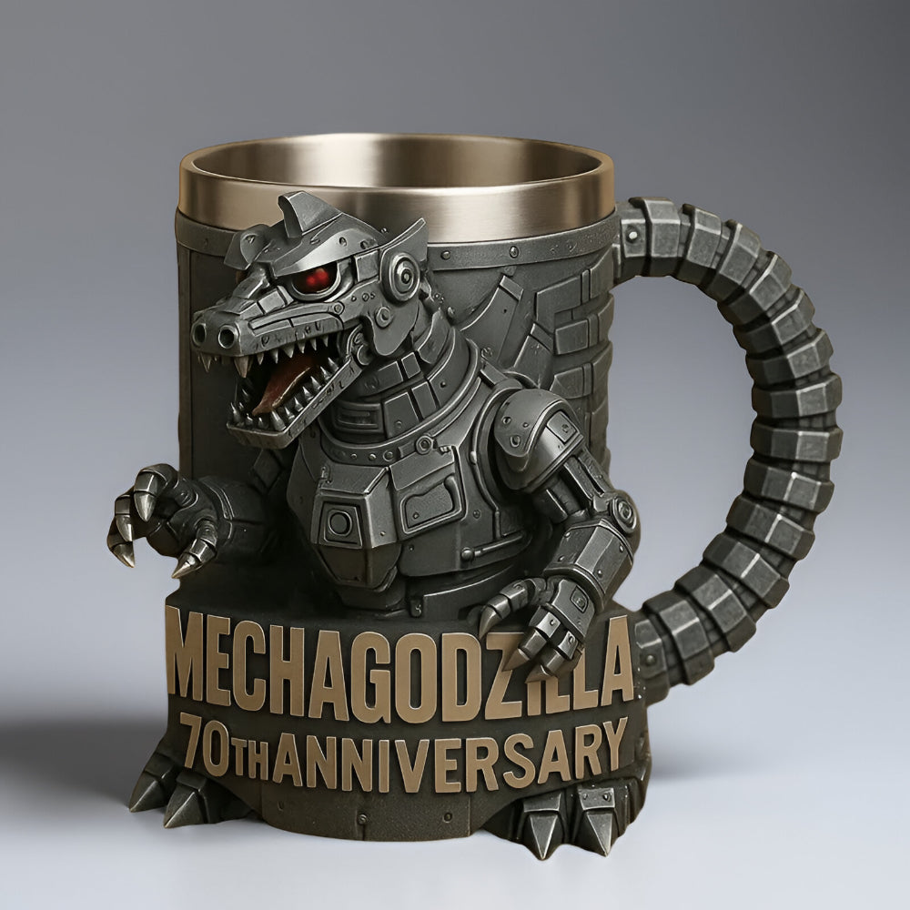 Taza Café Cerámica Figura Monstruo 3D