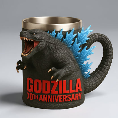 Taza Café Cerámica Figura Monstruo 3D