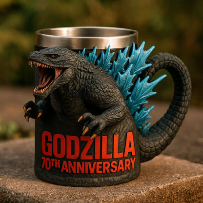 Taza Café Cerámica Figura Monstruo 3D