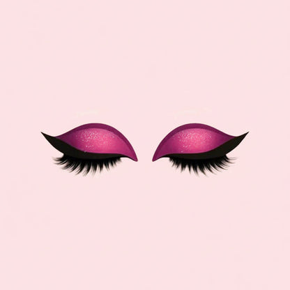 Pestañas postizas 3 en 1 Sombras de ojos delineador adhesivo reutilizable