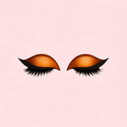 Pestañas postizas 3 en 1 Sombras de ojos delineador adhesivo reutilizable