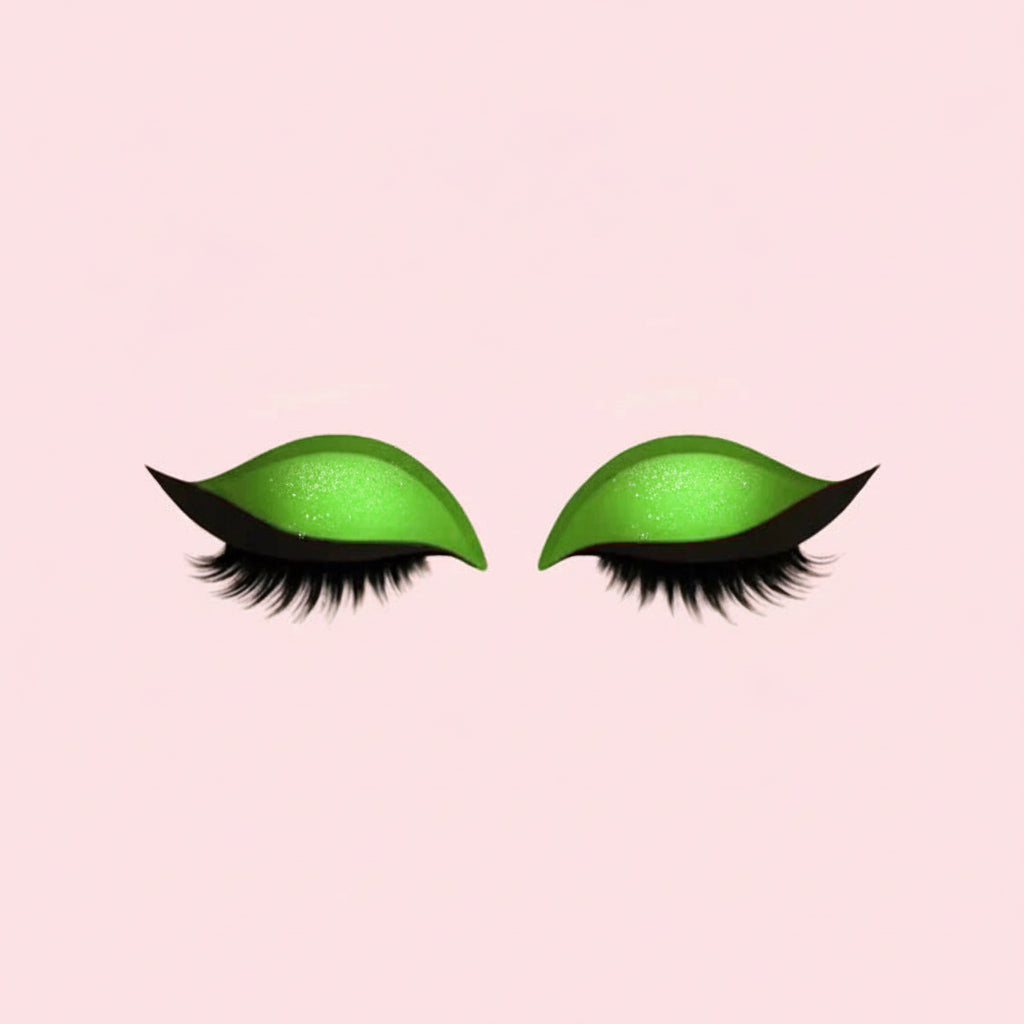 Pestañas postizas 3 en 1 Sombras de ojos delineador adhesivo reutilizable