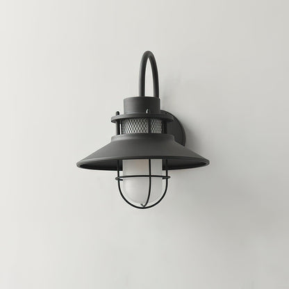 Lámpara de Pared Exterior Felix | Luminaria Industrial Impermeable