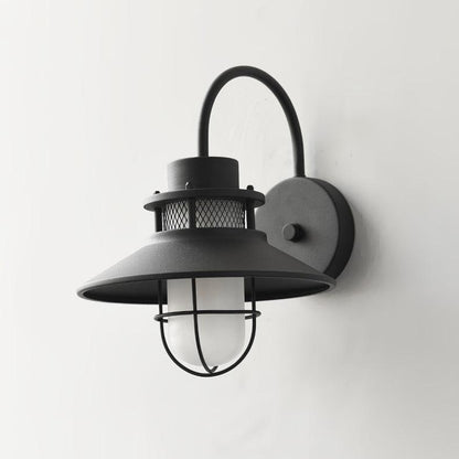 Lámpara de Pared Exterior Felix | Luminaria Industrial Impermeable