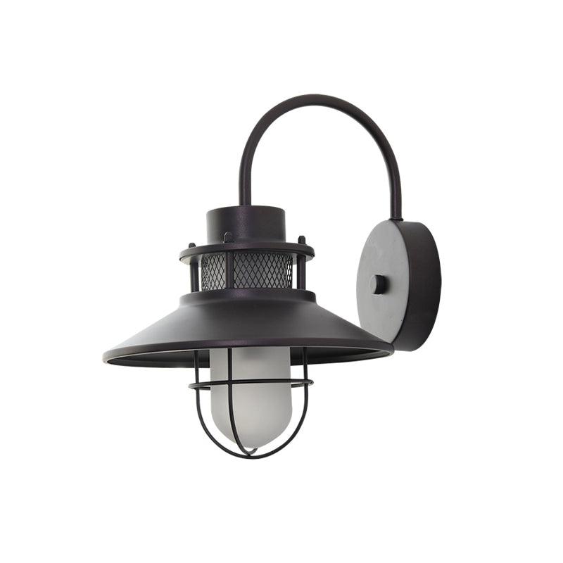 Lámpara de Pared Exterior Felix | Luminaria Industrial Impermeable
