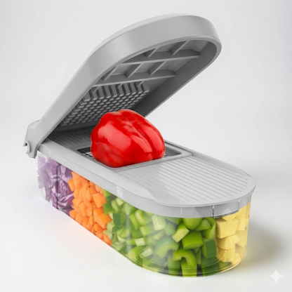 Set manual de cortador para preparar alimentos y picar verduras