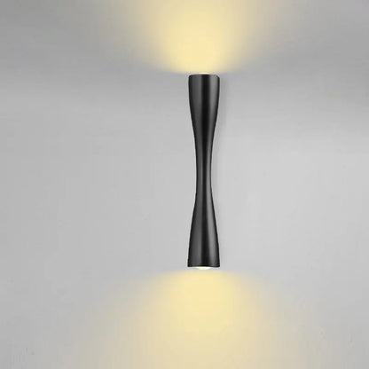 Lámpara de Pared Moderna Dorada | Lámpara Nórdica Impermeable de Luz Arriba y Abajo