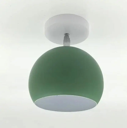 Lámpara de Techo Macaron Nórdica | Lámpara Redonda Moderna de Aluminio