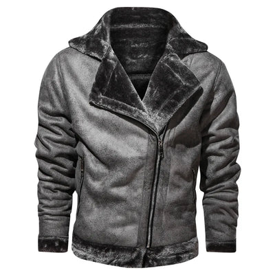 Květoslav | Chaqueta de cuero con forro