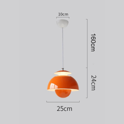 Lámpara colgante LED de estilo moderno escandinavo | Diseño nórdico atemporal