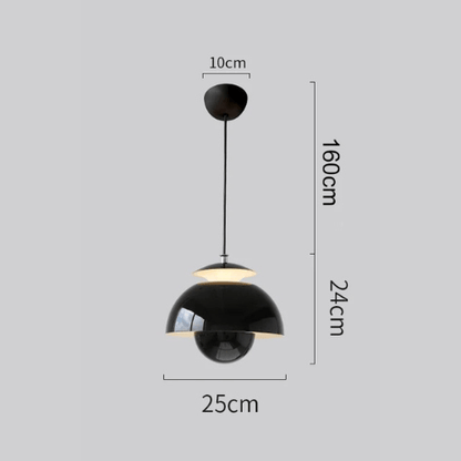 Lámpara colgante LED de estilo moderno escandinavo | Diseño nórdico atemporal