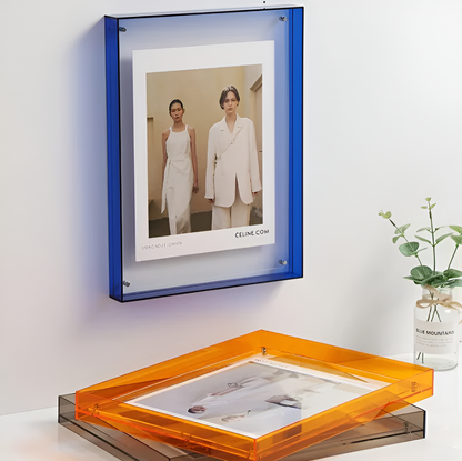 Marco de fotos acrílico | Exhibición moderna y minimalista