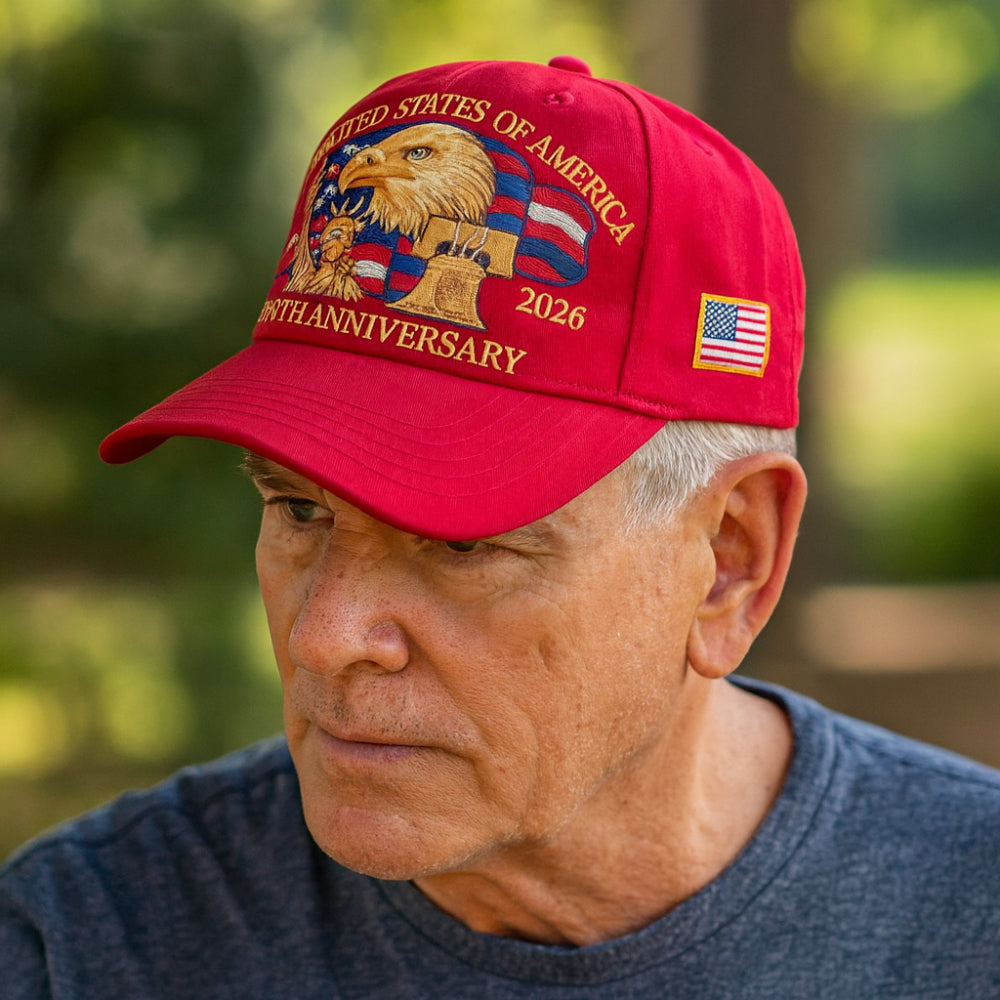 Gorra de béisbol para veteranos de hombre con bordado de águila