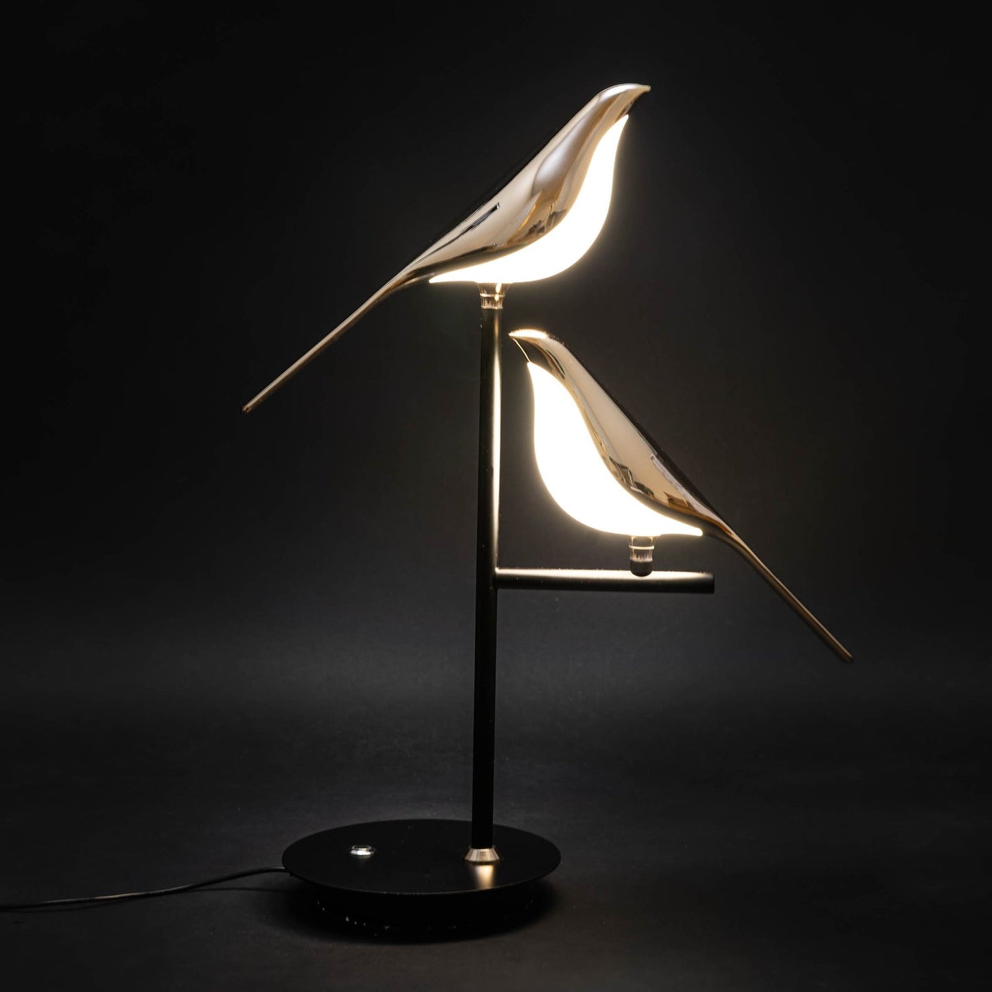 Lámpara de Pared Golden Birdlight | Aplique de Pared Nórdico Moderno con LED