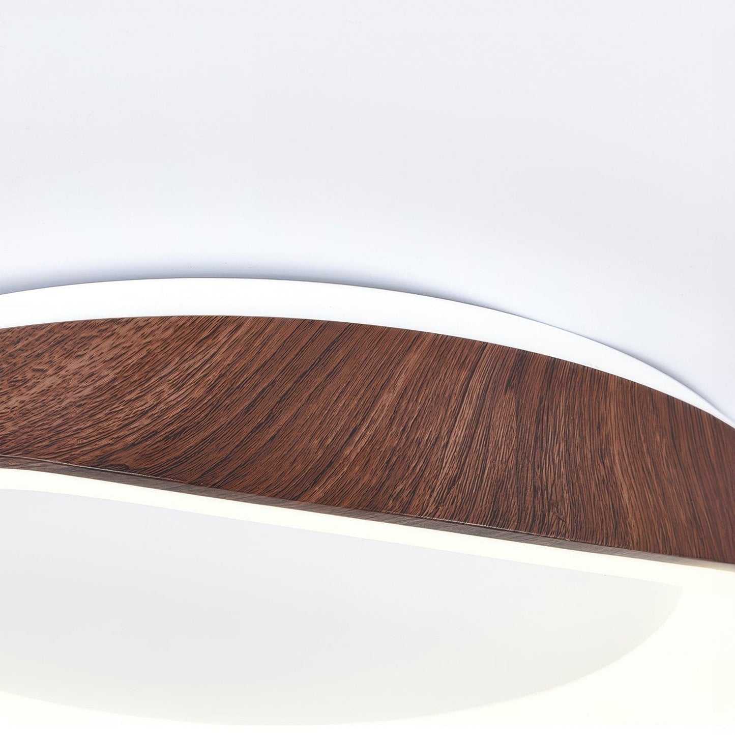 Lámpara de techo con veta de madera artística nórdica