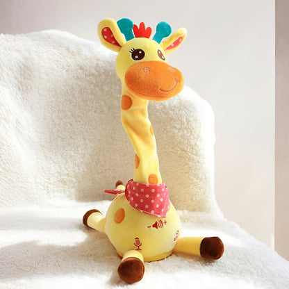 Juguete de Peluche Jirafa Interactiva Cantante Compañero Musical para Niños